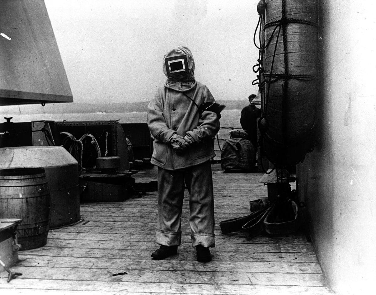 HAZMAT suit history