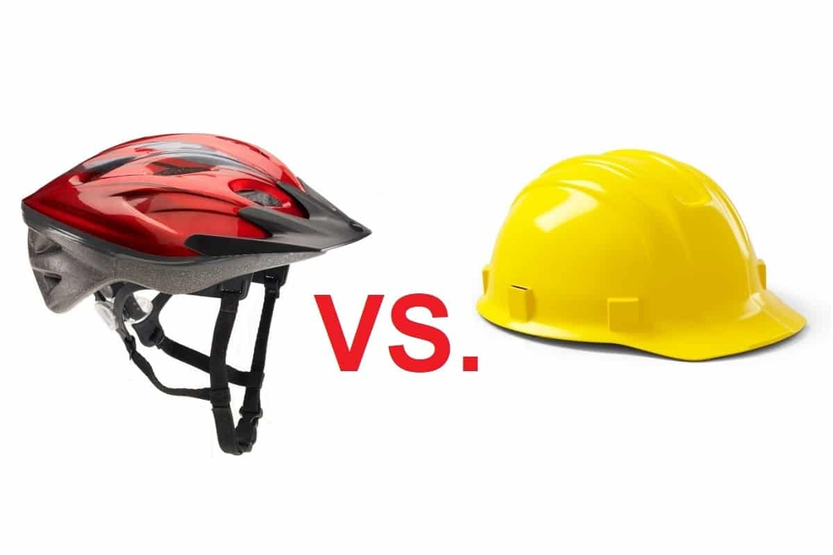 Bicycle Helmet Vs Hard Hat