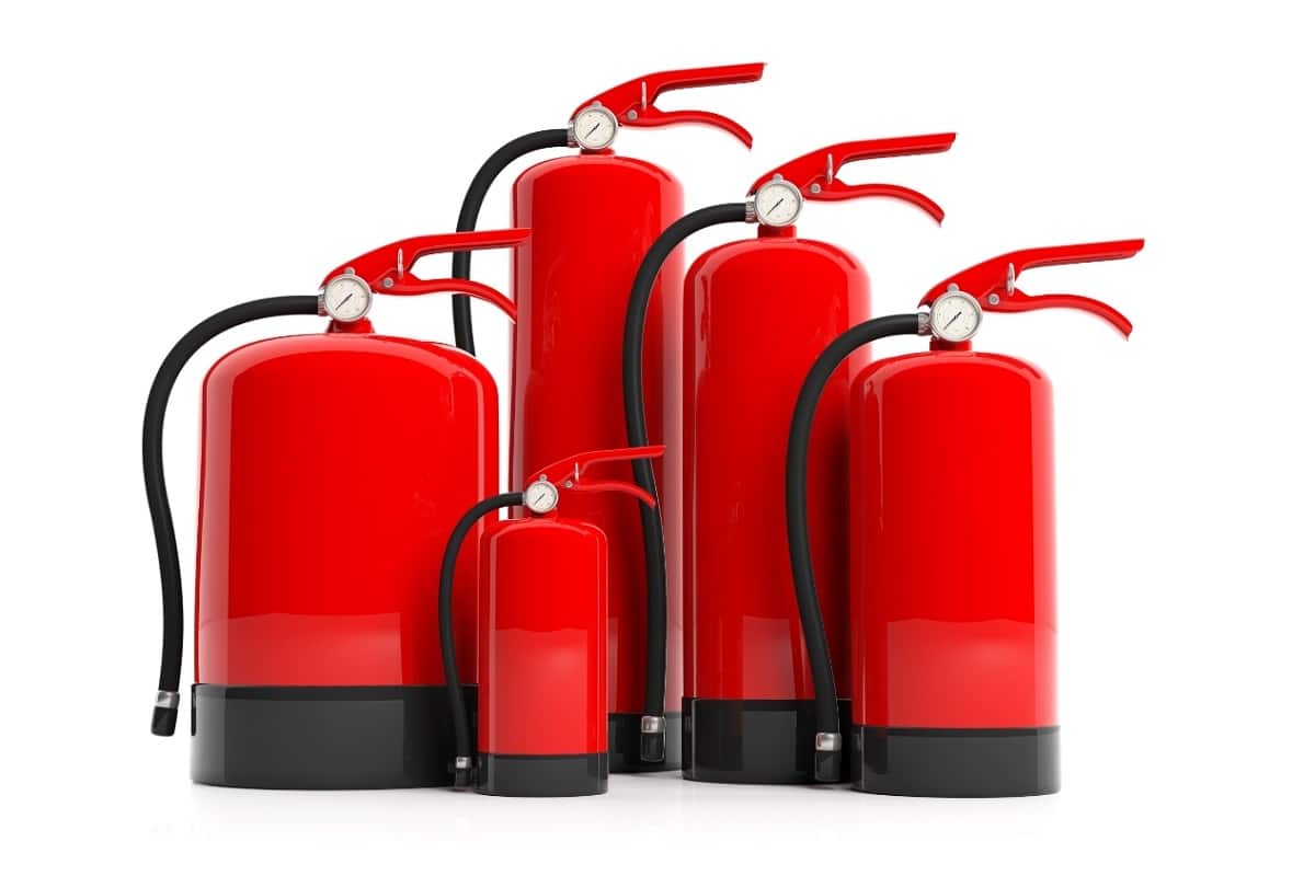 Fire Extinguisher Sizes