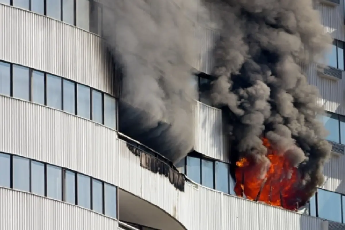 Fire Escape Chute Building Fire