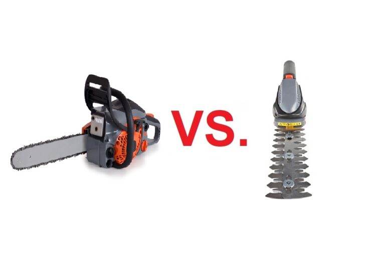Chainsaws vs Hedge Trimmers