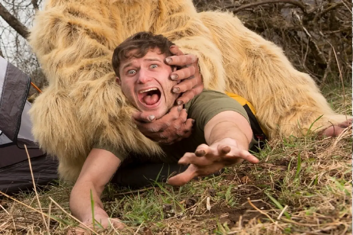 Bigfoot Attack Campsite