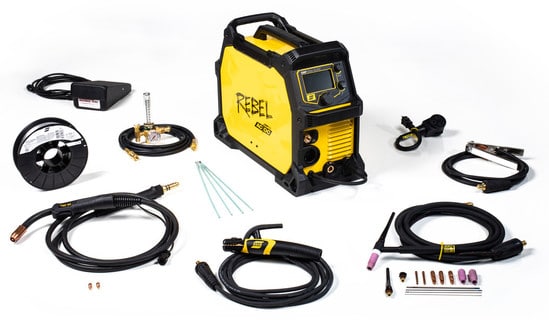 Multipurpose MIG / TIG / stick welder