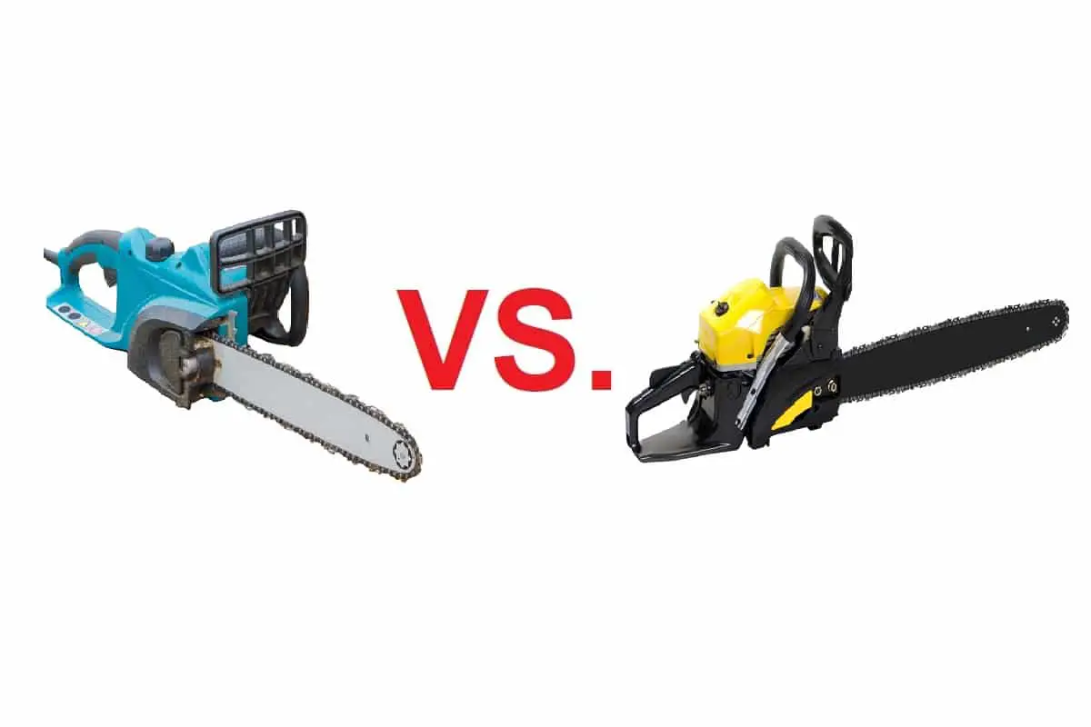 Electric Chainsaw Vs Gas Chainsaw