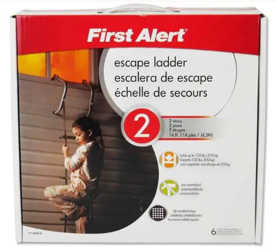 First Alert 2 story fire escape ladder