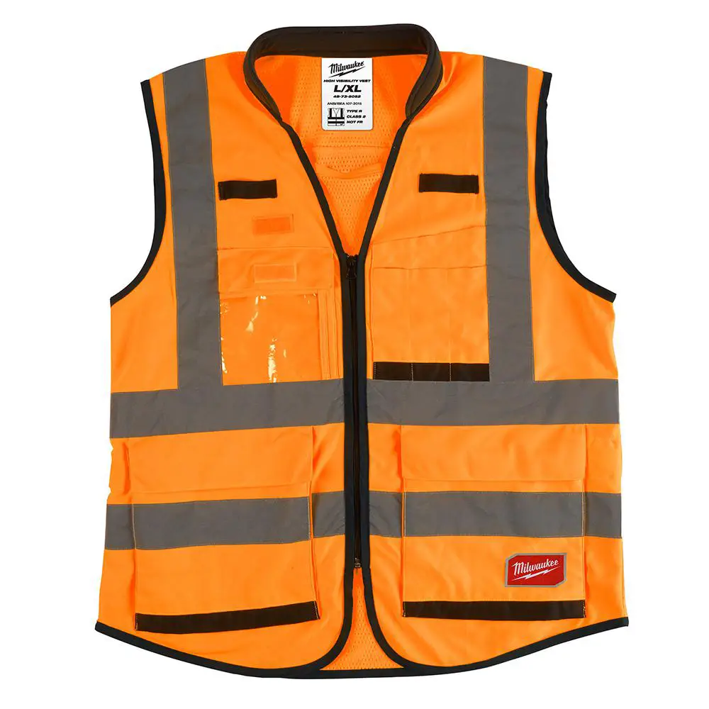 Orange M High Visibility Vest Class 2 