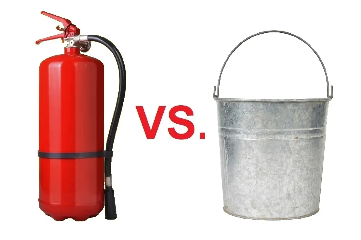 Fire Extinguisher Vs Bucket
