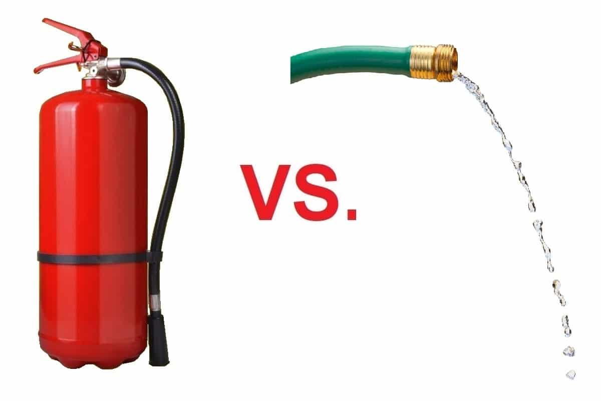 Fire Extinguisher Vs Hose