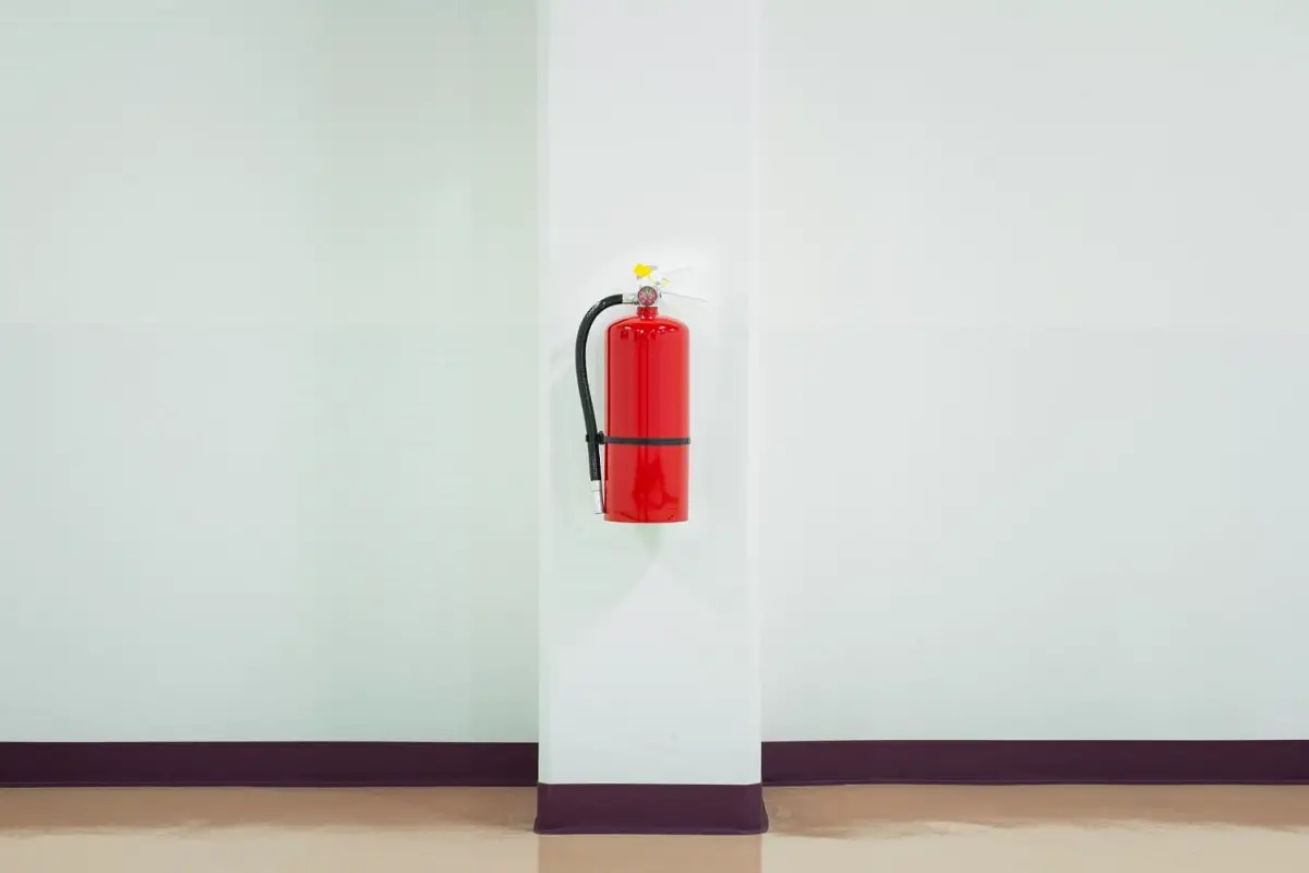 Hallway Fire Extinguisher