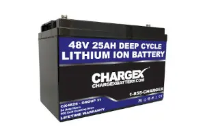 48V Lithium Batteries & Chargers