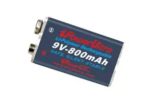 9V Lithium Batteries & Chargers