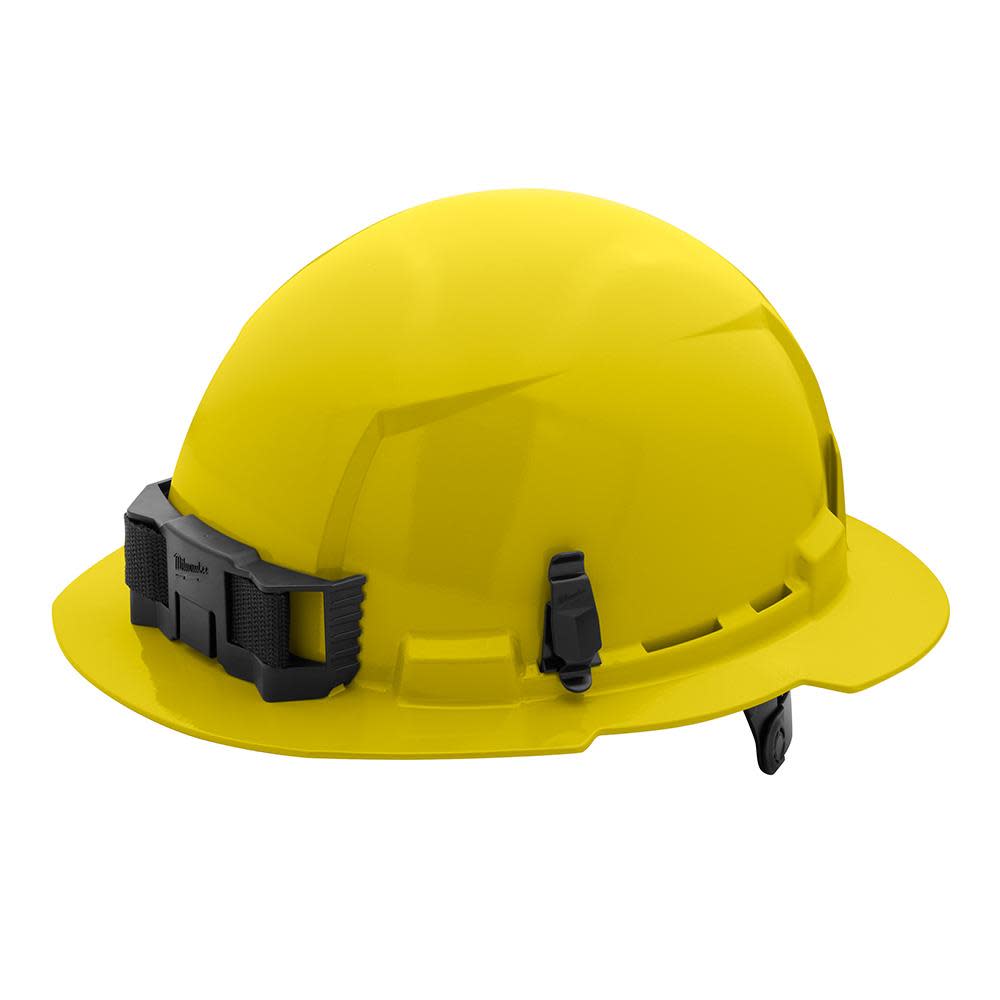 milwaukee-yellow-full-brim-hard-hat-with-6pt-ratcheting-suspension-type