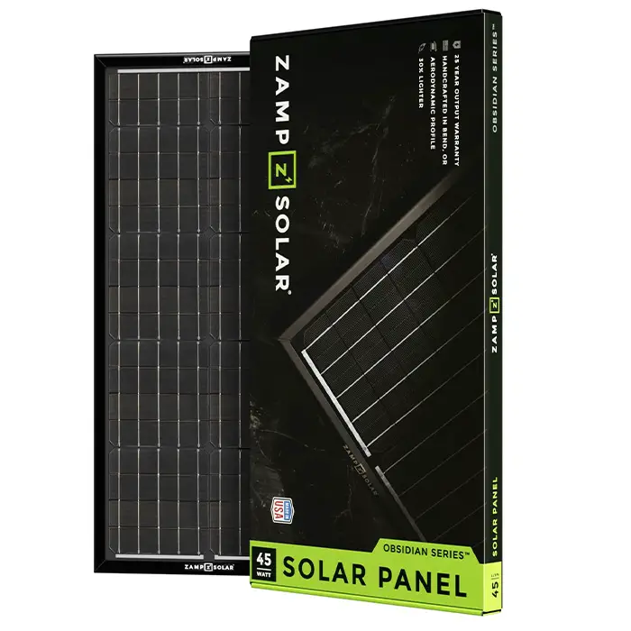 Zamp Solar Obsidian 45-Watt Solar Panel Kit - SelectSafety.net