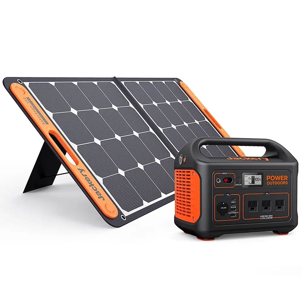 Jackery Explorer 880 Portable Power Station with SolarSaga 100W Solar ...