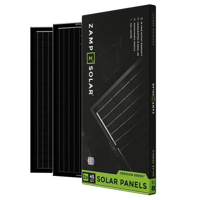 Zamp Solar Obsidian 90Watt Solar Panel Kit