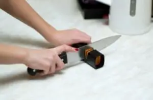 Safest Knife Sharpening