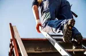 Work Ladder Fall Prevention