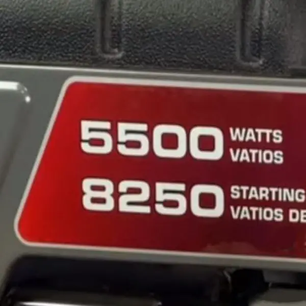 Briggs & Stratton 5500 Watt Portable Generator Error Codes & Fixes ...